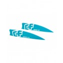 Set 4 Quillas Crazyfly 3cm