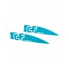 Set 4 Quillas Crazyfly 3cm