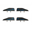 Set 4 Quillas Crazyfly 3cm