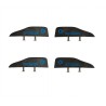Set 4 Quillas Crazyfly 3cm