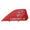 Set 4 Quillas kiteaboards Comcept X Roja