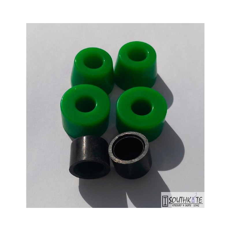 Set de Bushing para Longboards con pivot cup en varios colores.